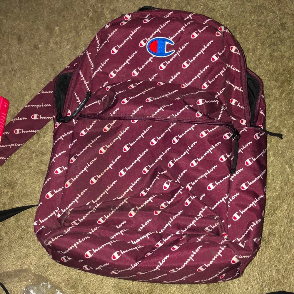 CHAMPION MAROON BACKPACK
